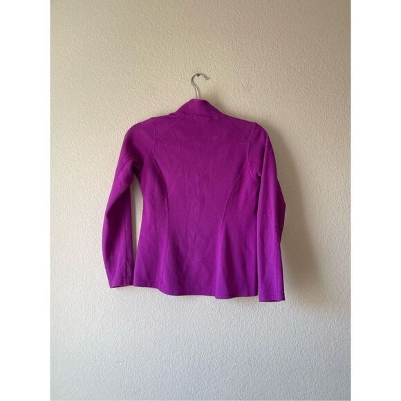The north face women’s purple fleece half zip size xs - Picture 3 of 7